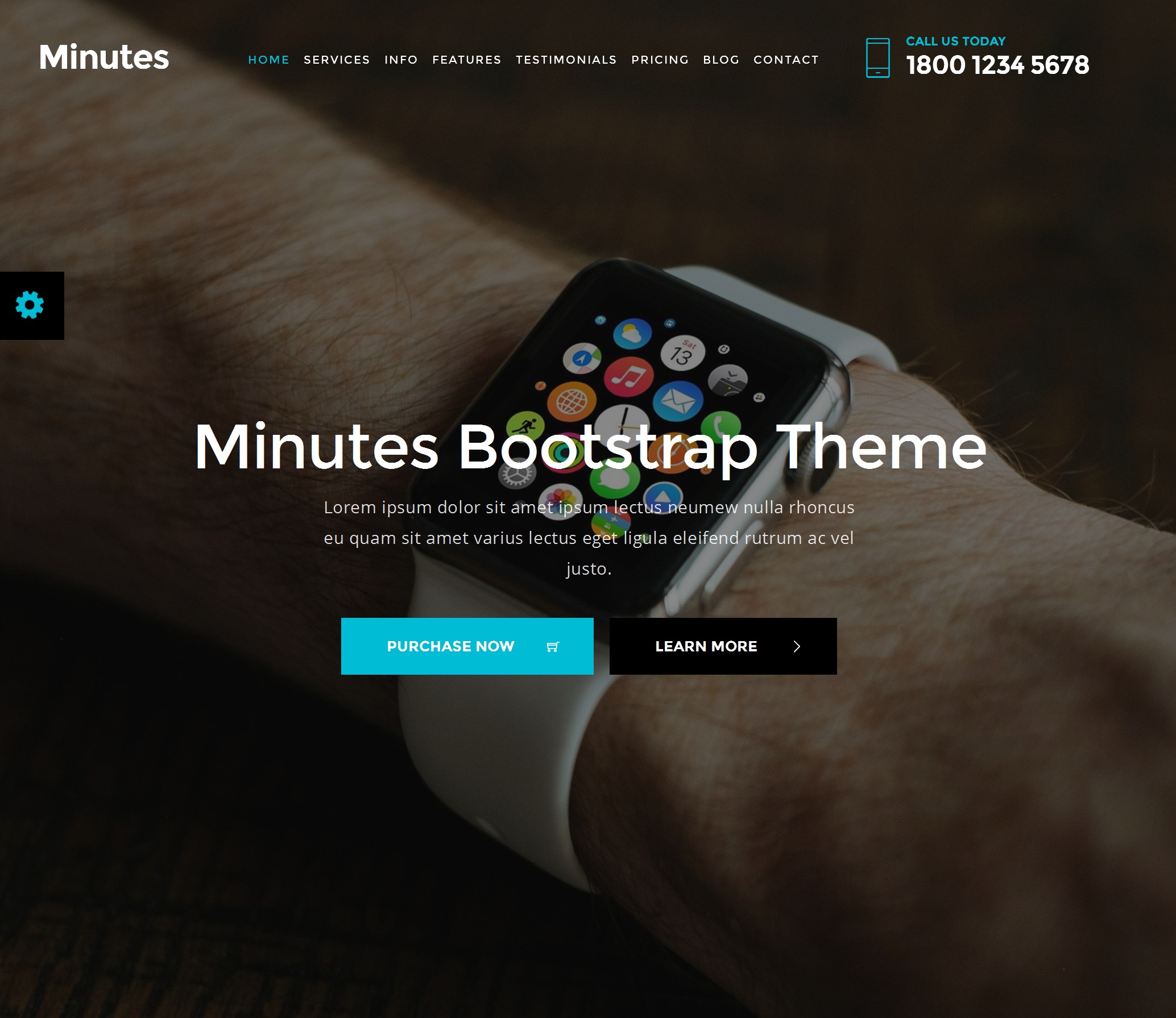 Responsive Bootstrap OnePage Theme