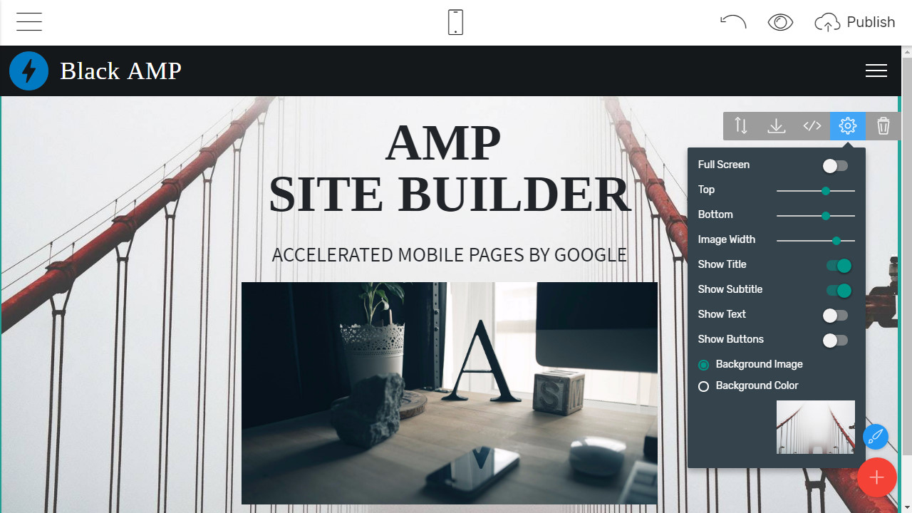 Responsive Website Builder